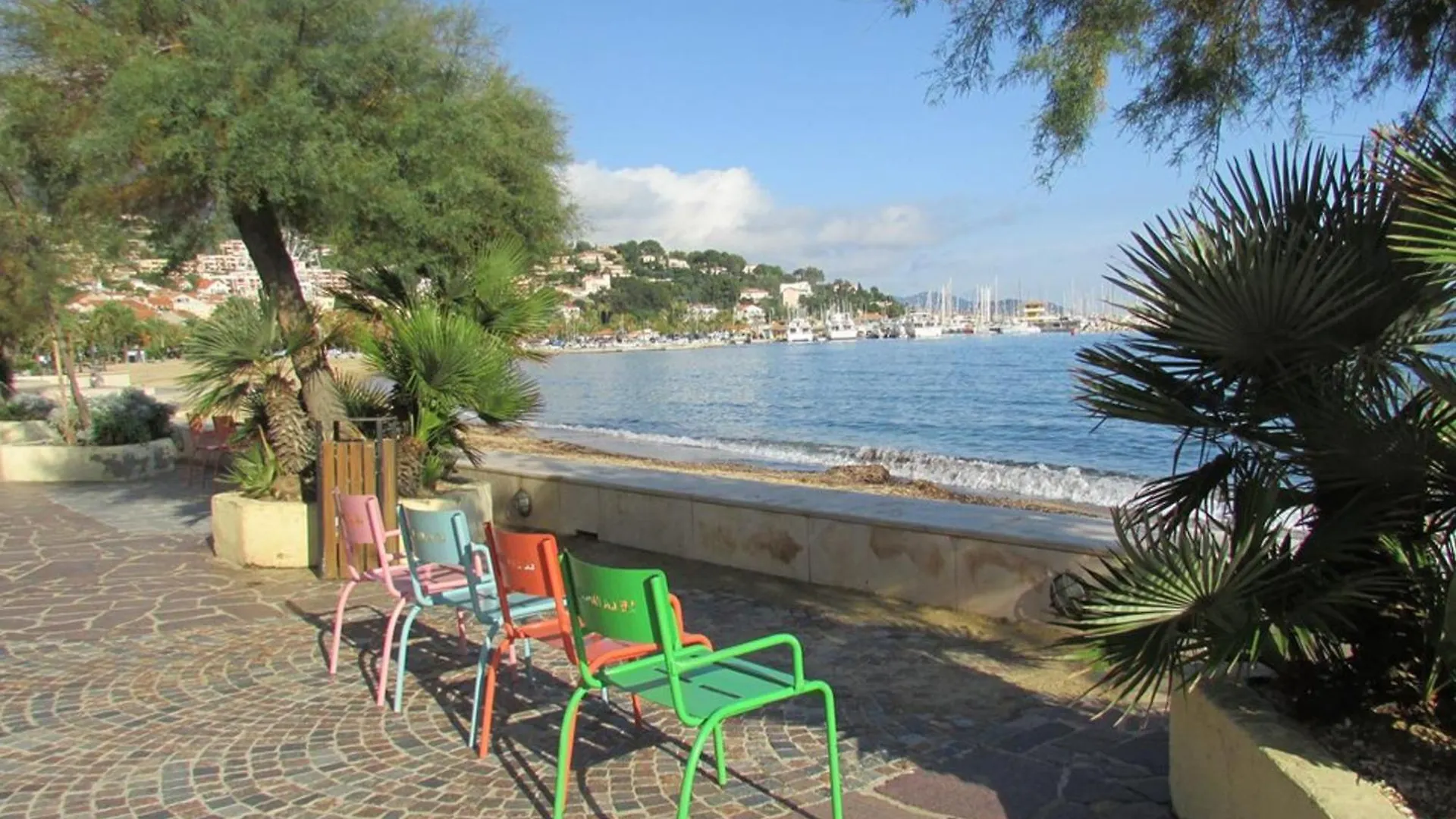 Studio Face Mer Avec Clim, Wifi, Parking Prive, Terrasse Ensoleillee - Fr-1-803-50 Le Lavandou