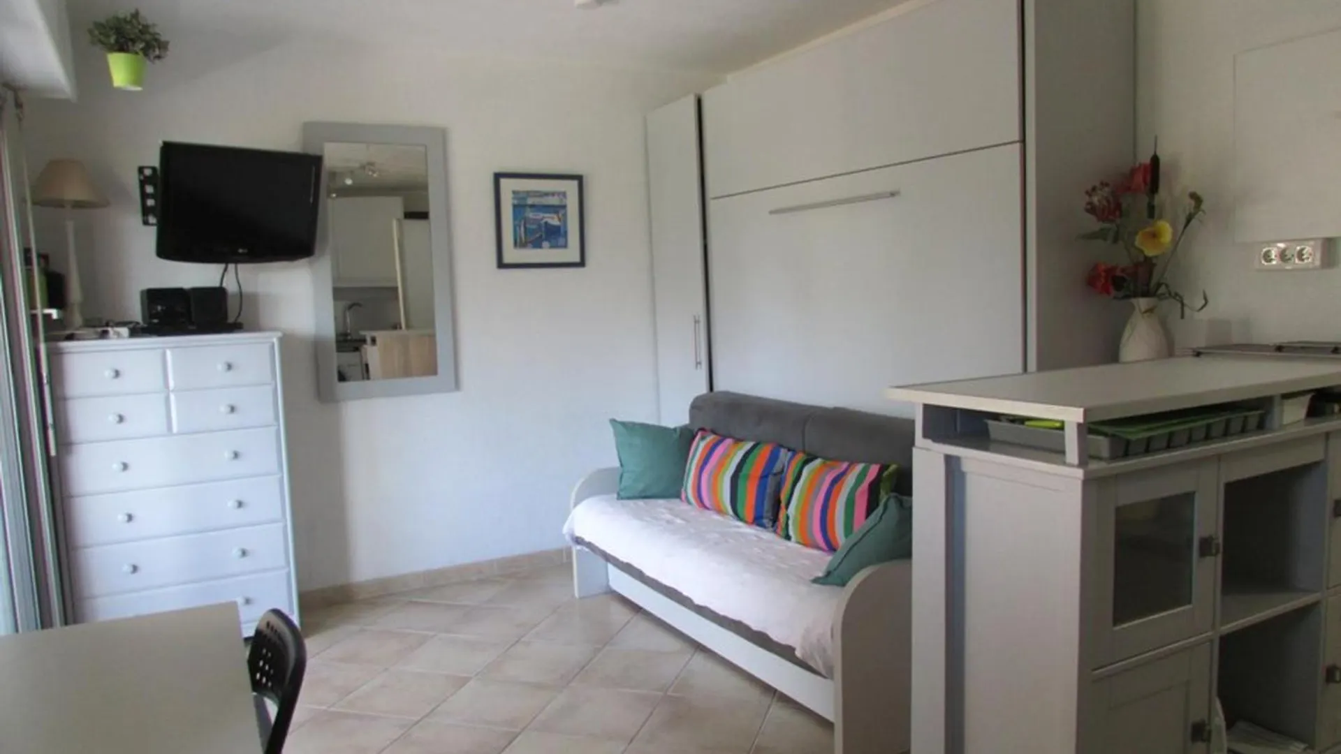 Studio Face Mer Avec Clim, Wifi, Parking Prive, Terrasse Ensoleillee - Fr-1-803-50 location